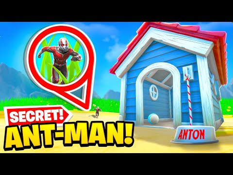 *NEW* ANT-MAN ARRIVES in Fortnite! (SECRET UPDATE)