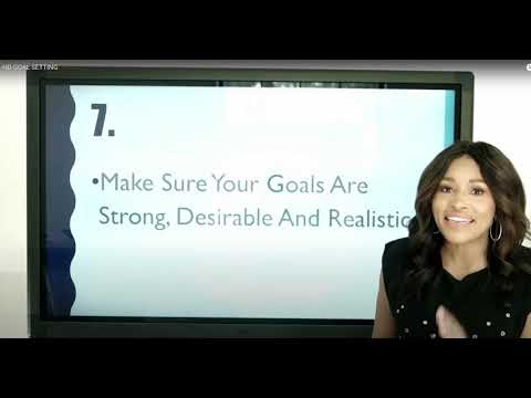 Setting & Completing Your Goals