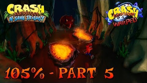 Crash Bandicoot 3 - N. Sane Trilogy - 105% Walkthrough, Part 5: Bone Yard (Box Gem)