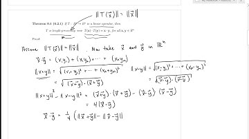 SFU MATH 232 6.2 Geometry of Linear Operators