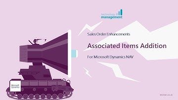 Associated Items Addition for Microsoft Dynamics NAV 2017 (and earlier versions)