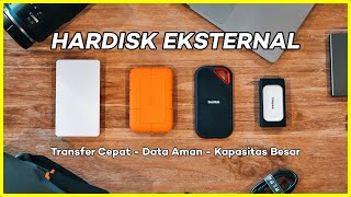 BARU! 10 Rekomendasi HARDISK EKSTERNAL TERBAIK 2024 – HDD & SSD Awet Berkualitas