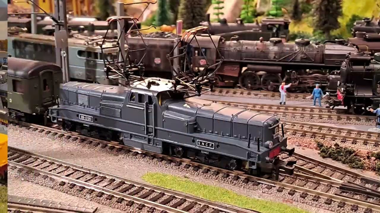 HO-HORNBY MOTRICE BB 8144 SNCF verte et - auctions & price archive