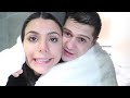 CRYING IN THE SHOWER FULLY CLOTHED PRANK ON MY BOYFRIEND! *CUTEST REACTION*