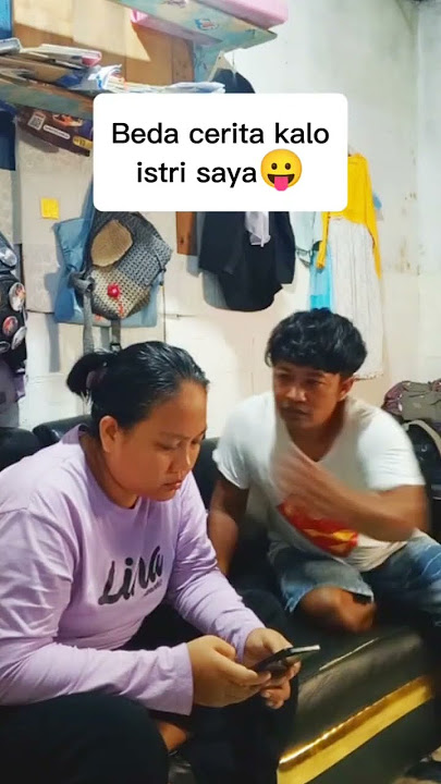 Beda cerita dengan istriku gaes🤣 #pasanganreceh #lucu #gudanghiburan #hiburansegar #funny