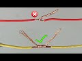 Awesome Idea! How to Twist Electric Wire Together/ Properly Joint Electrical Wire | Part 1