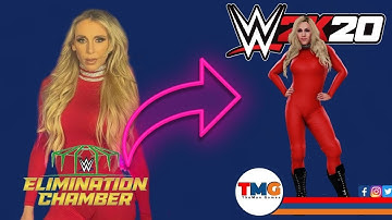 Charlotte Flair Elimination Chamber In Ring Attire Creation WWE 2K20