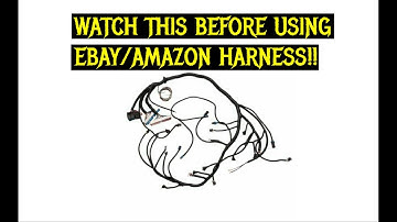 LS Swap ebay / amazon stand alone wiring harness problems and fixes IMPORTANT UPDATE in description!