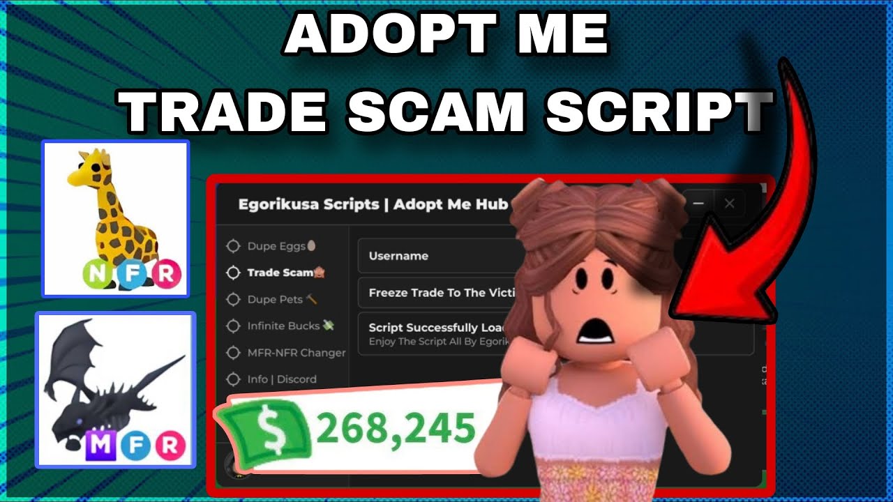 [UPDATED] ADOPT ME SCRIPT DUPE PET, TRADE SCAM, AUTO FARM PASTEBIN