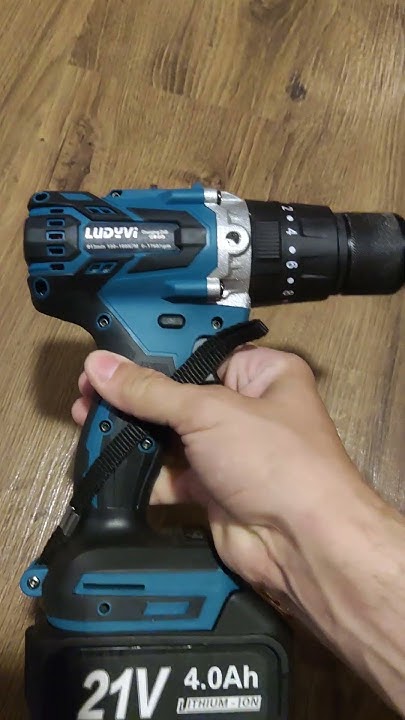 Шуруповерт LudyVi для стройки рыбалки и дома - YouTube