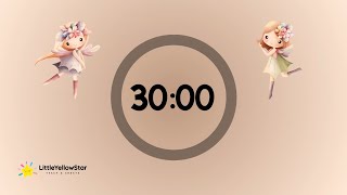 Boho Fairy – 30 Minutes Countdown Timer With Cute Fairy-Like Music | Whimsical Classroom Timer