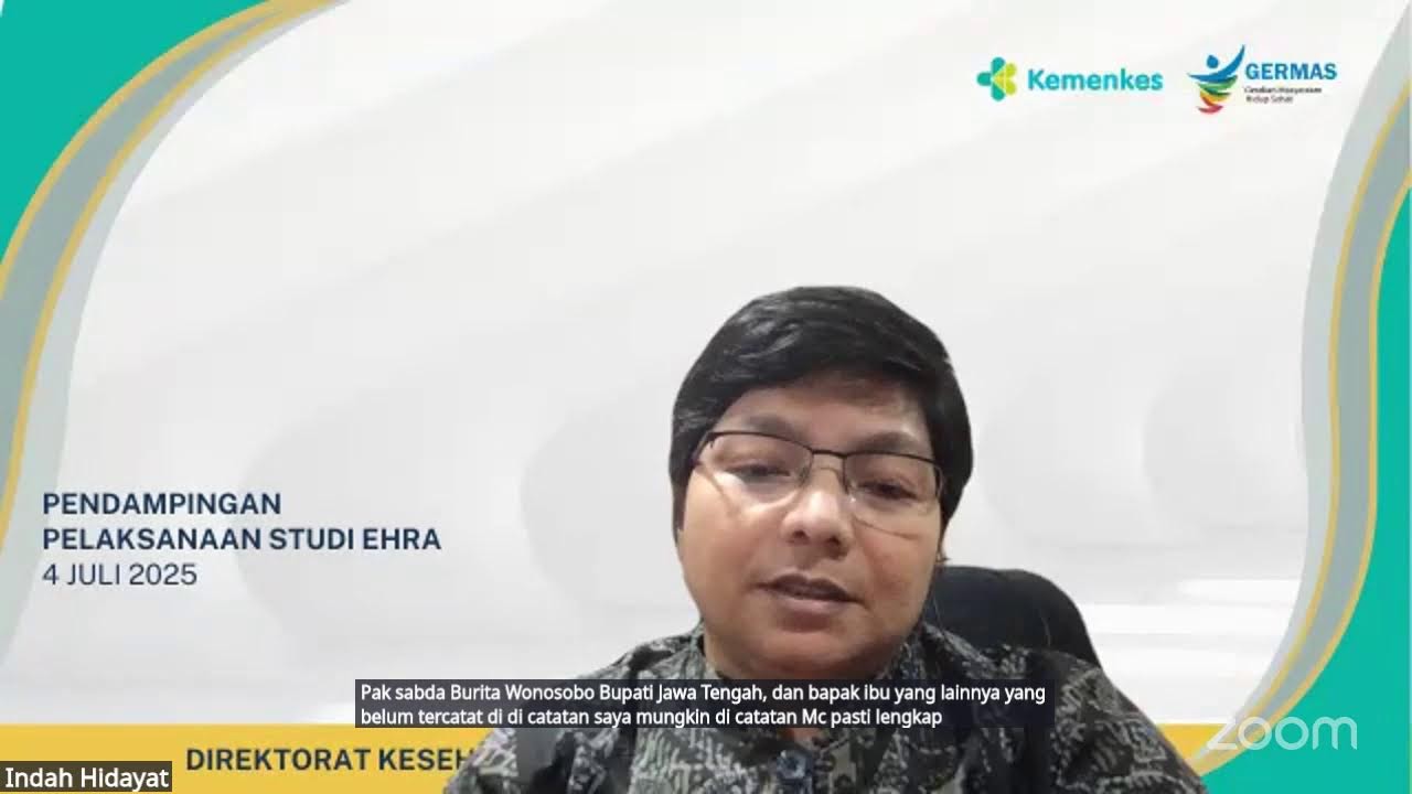Pendampingan Pelaksanaan Studi EHRA tahun 2025