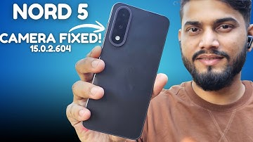 Nord 5 Camera Fixed After Update!