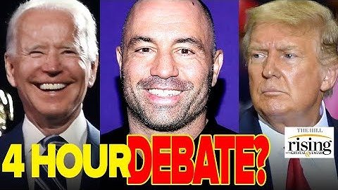 Krystal and Saagar: Trump OPEN To 4 Hour Debate Moderated By Joe Rogan.  Will Biden Agree?