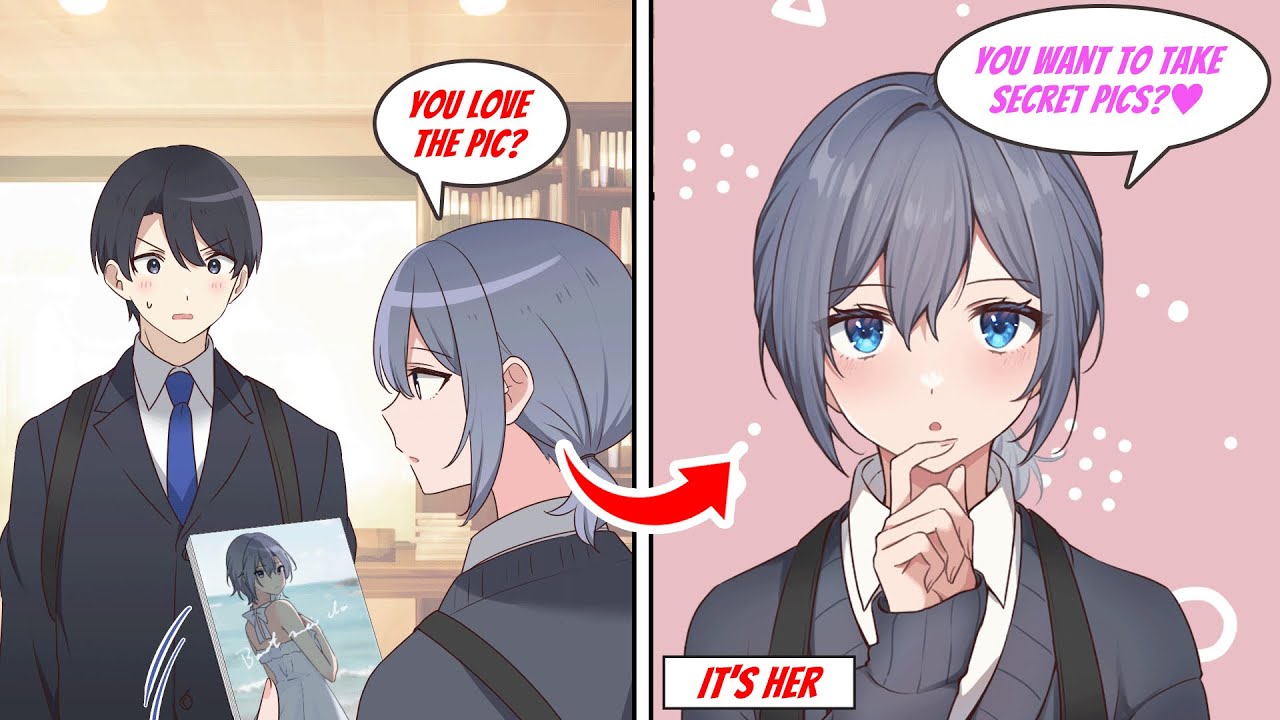 ［Manga dub］The Queen Bee who declined many boys seems to want me to take secret pics！［RomCom］