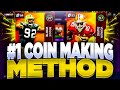 #1 COIN MAKING METHOD! MAKE 100K COINS AN HOUR GUARANTEED! | Madden 21 Ultimate Team Coin Methods |