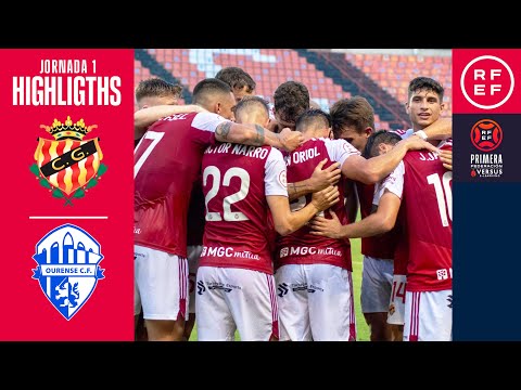 Resumen #PrimeraFederación | Gimnàstic de Tarragona 1-1 Ourense CF | Jornada 1 | Temporada 2024/25
