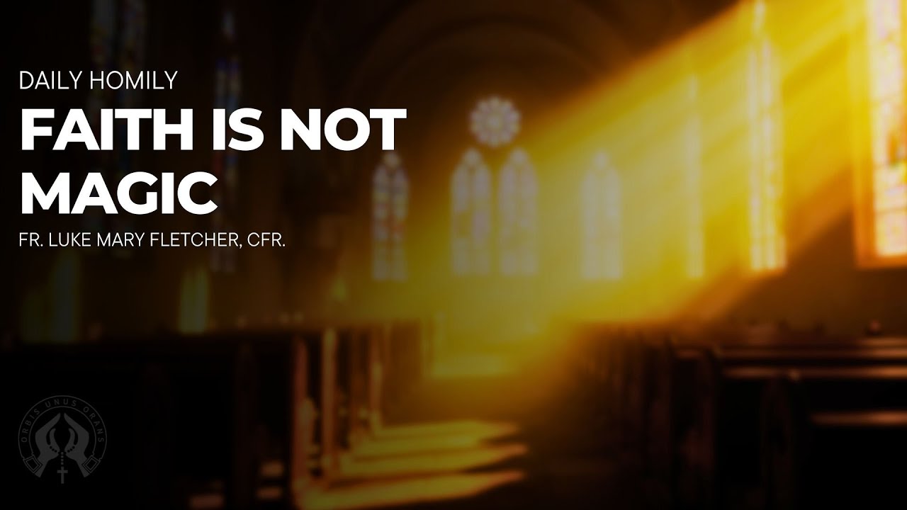 Humble Faith, Not Holy Tricks