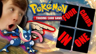 FOUR CARDS IN ONE??? | Greninja V-UNION Pokémon TCG Opening