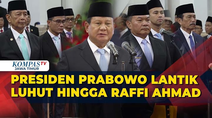 [Full] Detik-Detik Presiden Prabowo Lantik Luhut, Wiranto & Raffi Ahmad Sebagai Penasihat Khusus!