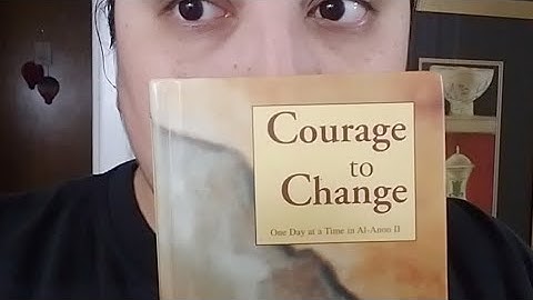 Do You Have The Courage to Change???