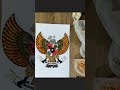 Bentuk Burung Garuda Pada Motif Ukiran Dari Jawa Tengah Melambangkan