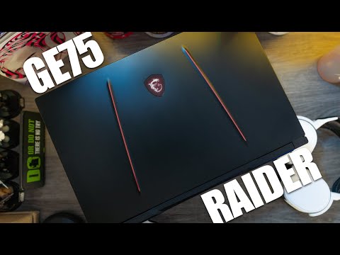 MSI GE75 Raider (2020) Review and First Impressions | MSI Giveaway | i7 + RTX 2070 Super