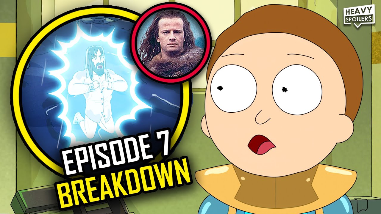 ⁣RICK AND MORTY Season 6 Episode 7 Breakdown | Easter Eggs, Things You Missed And Ending Explained