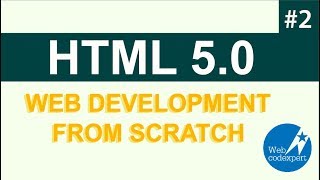 Beginner Html5 Tutorials for web development | Lesson 02 - Introduction to tags in html.
