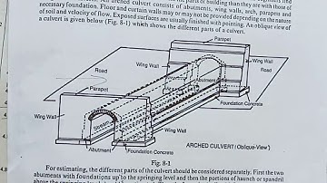 Estimate of culvert part 1