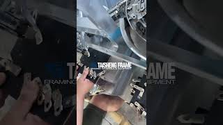 TS-J44-K184 TAISHENG automatic spring clips montage machine , picture frame spring clips install