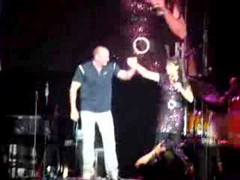 "Big Bob" and Marie Osmond at Wembley Arena 31/5/08