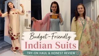 BEST Indian Wear Outfits On A Budget | Try-On + Honest Review Indian Outfits Haul In UK 🇬🇧 