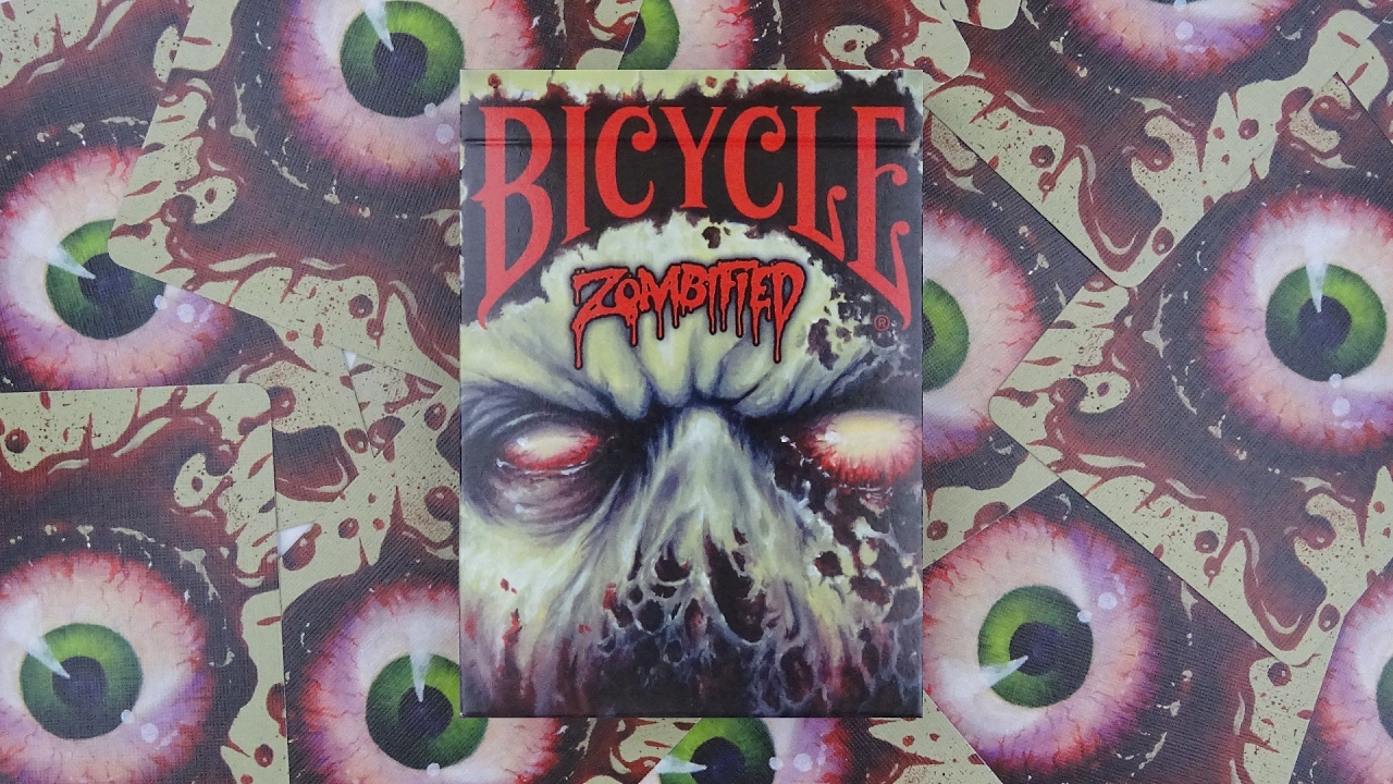 Bicycle Zombified Playing Cards | Deck Review -Display