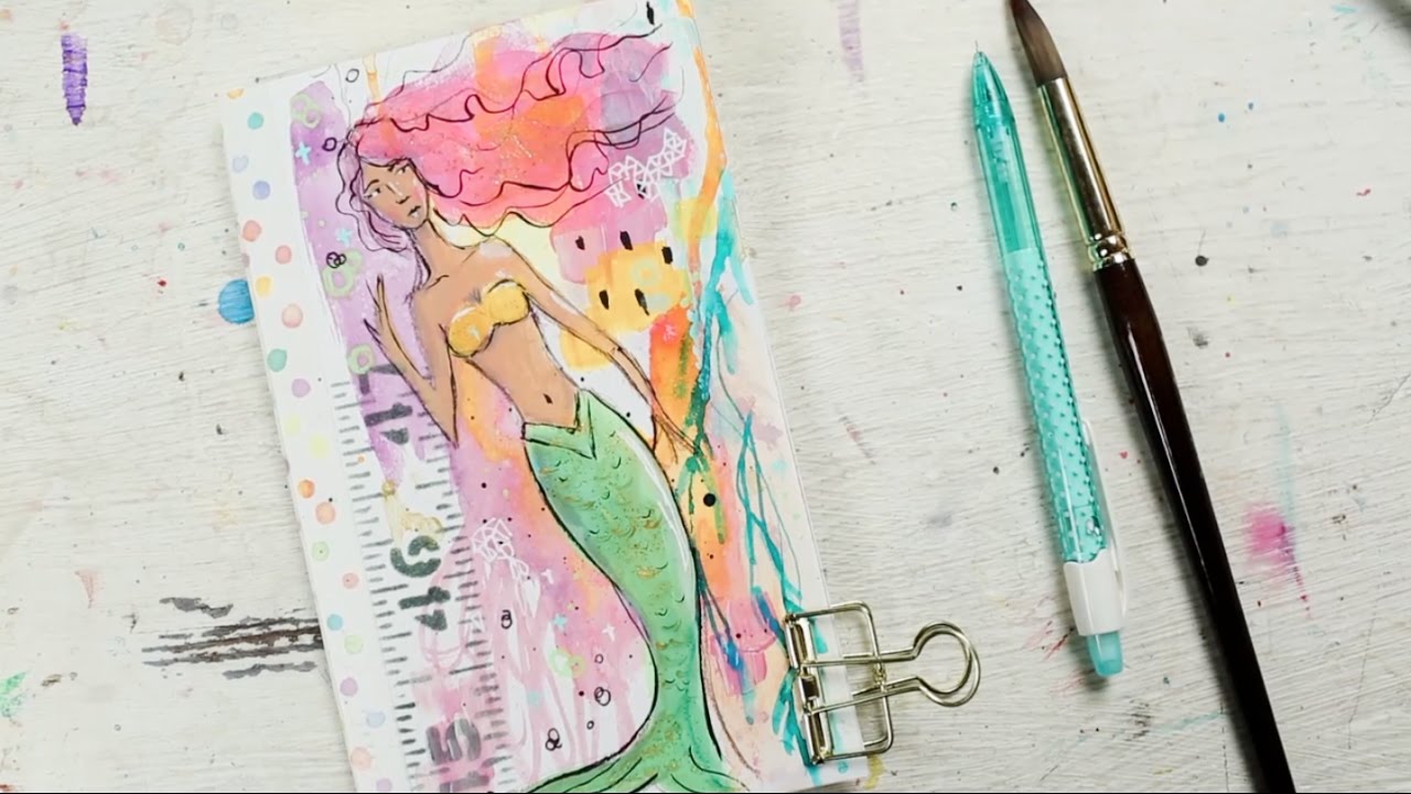 Mermaid Art Weekly Insert