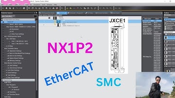 NX1P2 OMRON PLC Link EtherCAT SMC JXCE1