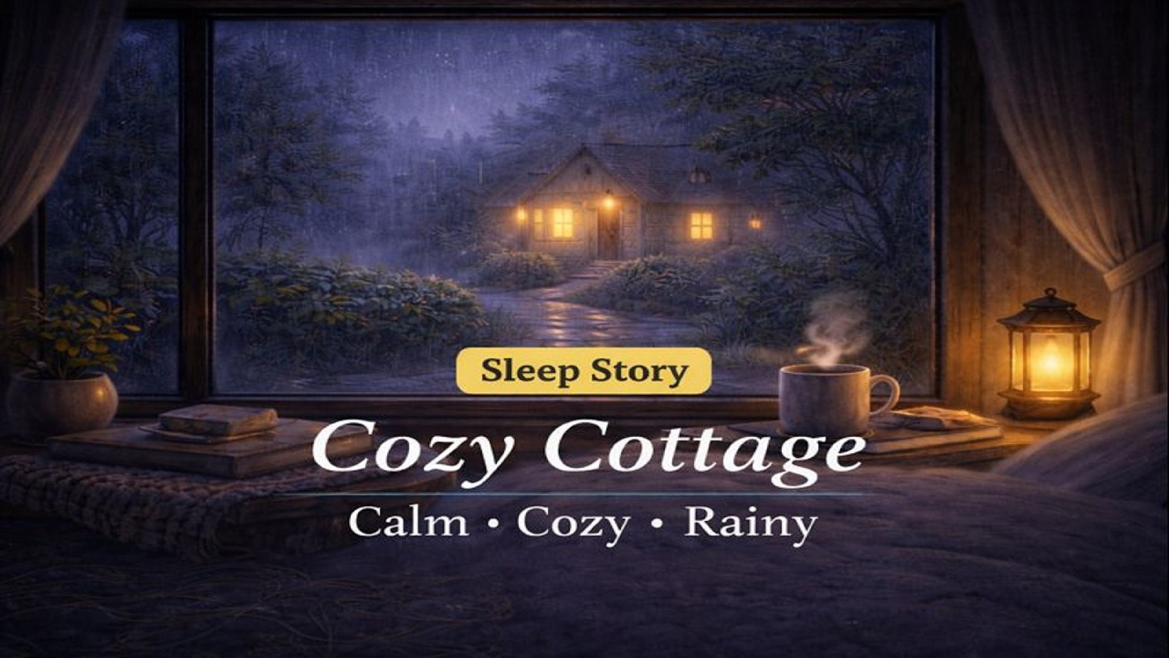 Fall Asleep to a Cozy Cottage in the Rain | Soft Spoken ASMR 🌧️🏡