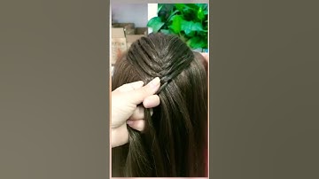 Khajuri choti hairstyle || khajuri Fishtail hairstyle || khajuri french braid  hairstyle #Shorts