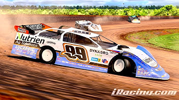 iRacing Dirt Pro Late Models at Lernerville