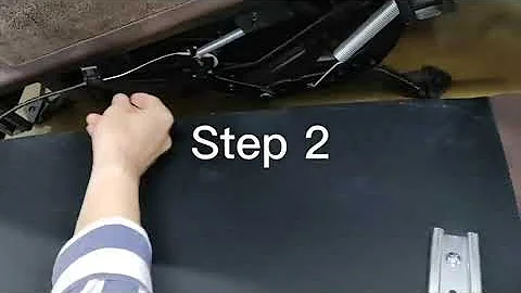 TACKspace Manual Rocker Recliner Chair Switch Cord Installation