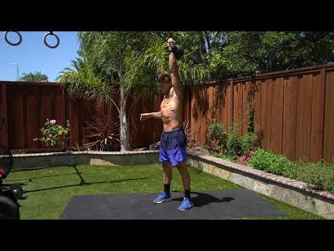 Alternating Kettlebell Switch Snatch