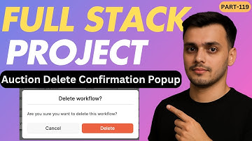 #119 Auction Delete Confirmation Pop | How to Make Popup Modal in React JS | Modal in React Js