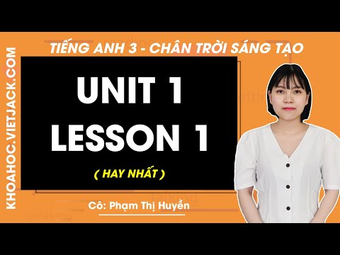 Video Tiếng Anh lớp 3 - Unit 1 - Lesson 1 - trang 10 - Chân... - youtube