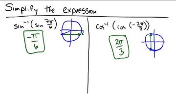 Composing trig and inverse trig functions