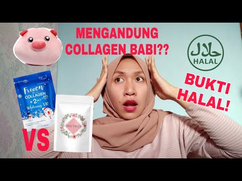 ISU FROZEN COLLAGEN MENGANDUNG BABI VS ANA COLLY