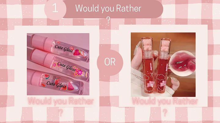 Would you rather Makeup Edition !! Only 6.5 seconds to choose | Butterfly Sisters Wonderland