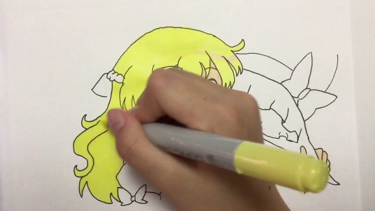 ゆったんの東方イラスト 魔理沙 模写 Youtube