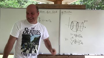 Calculus 2, Ch 7.2, Volume with the Disk method