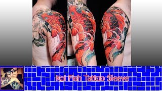 Koi Fish Tattoo Sleeve as the Symbol of Luck and Power Koi Fish Tattoo Sleeve as the Symbol of Luck and Power