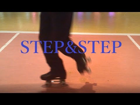 STEP×STEPのステップの足元！ローラーダンス(roller dance)[練習中]